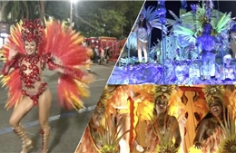 Xem các vũ công Samba mê hoặc người xem tại lễ hội hoá trang lớn nhất thế giới