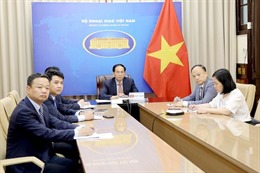 Bộ trưởng Ngoại giao Bùi Thanh Sơn tham dự Hội nghị trực tuyến về ứng phó với mối đe dọa từ ma túy tổng hợp
