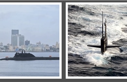 Tàu ngầm tấn công Mỹ tiến sát Cuba khi tàu ngầm hạt nhân Nga cập cảng Havana