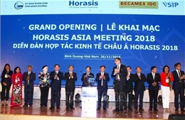 Khai mạc Diễn đàn Hợp tác Kinh tế châu Á HORASIS 2018
