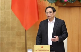 Thủ tướng Phạm Minh Chính chủ trì phiên họp Chính phủ chuyên đề về công tác quy hoạch