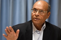 Tòa án Tunisia kết án vắng mặt cựu Tổng thống Moncef Marzouki