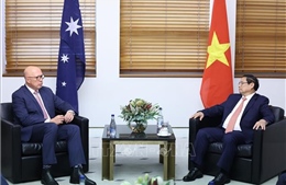 Thủ tướng Phạm Minh Chính tiếp Lãnh đạo Đảng Tự do Australia
