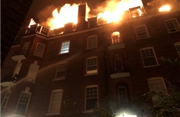 Lại cháy chung cư tại thủ đô London của Anh