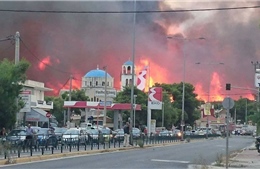 Cháy rừng khủng khiếp tại Hy Lạp, 20 người chết, hơn 100 người bị thương