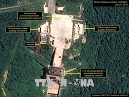 Hàn Quốc hoan nghênh thông tin Triều Tiên dỡ bỏ bãi thử hạt nhân