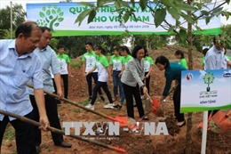 Chương trình &#39;Quỹ 1 triệu cây xanh cho Việt Nam&#39; đến với vùng cao Bắc Kạn