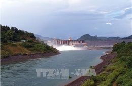 Thủy điện Tuyên Quang xả nước để bảo đảm an toàn cho hồ Thủy điện