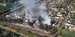 40 người bị thương do hỏa hoạn gần một tuyến đường sắt cao tốc tại Đức