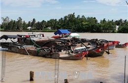 Phạt hơn 800 triệu đồng đối với các hành vi 'cát tặc' ở Trà Vinh