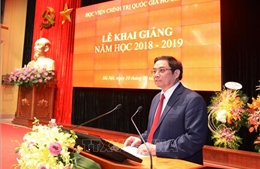 Học viện Chính trị quốc gia Hồ Chí Minh khai giảng năm học 2018-2019