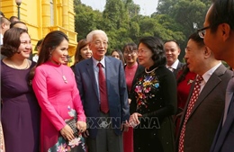 Phó Chủ tịch nước Đặng Thị Ngọc Thịnh tiếp Đoàn đại biểu 'Doanh nghiệp vì môi trường xanh'