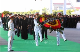 Lễ viếng Chủ tịch nước Trần Đại Quang tại Ninh Bình