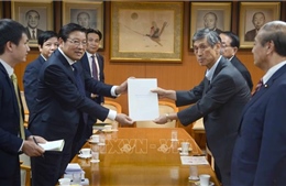 Trưởng ban Nội chính Trung ương Phan Đình Trạc thăm và làm việc tại Nhật Bản