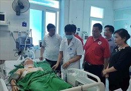 Hội Chữ thập đỏ Việt Nam hỗ trợ nạn nhân vụ tai nạn đặc biệt nghiêm trọng ở Lai Châu