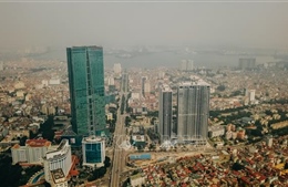 Chiêm ngưỡng toàn cảnh thành phố Hà Nội từ trên cao