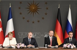 Nga, Pháp, Đức, Thổ Nhĩ Kỳ nhất trí giải quyết khủng hoảng Syria bằng chính trị-ngoại giao