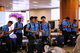 Tuyển Việt Nam đến Yangon, sẵn sàng cho trận đấu với chủ nhà Myanmar