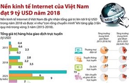 Nền kinh tế Internet của Việt Nam đạt 9 tỷ USD năm 2018