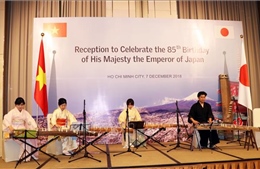 Kỷ niệm sinh nhật lần thứ 85 của Nhật Hoàng Akihito tại TP Hồ Chí Minh