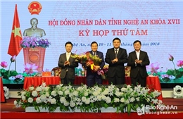 Ông Lê Hồng Vinh được bầu làm Phó Chủ tịch UBND tỉnh Nghệ An