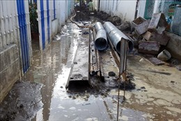 Nhanh chóng khắc phục sự cố vỡ đường ống nước sinh hoạt tại Lào Cai