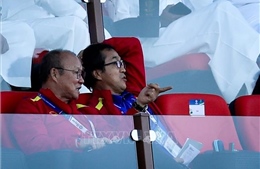Asian Cup 2019: HLV Park Hang-seo xem đội tuyển Nhật Bản thi đấu