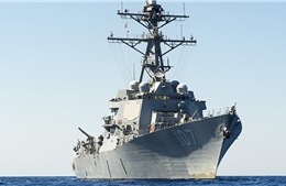 Tàu khu trục tên lửa của Mỹ tiến vào biển Baltic &#39;phô trương sức mạnh&#39;