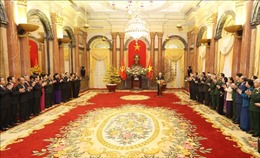 Tổng Bí thư, Chủ tịch nước Nguyễn Phú Trọng chúc Tết lãnh đạo Đảng, Nhà nước, đồng bào, chiến sỹ cả nước