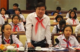 Học sinh Thành phố Hồ Chí Minh tích cực chung tay bảo vệ môi trường ​