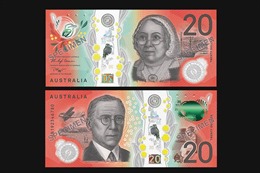 Australia công bố mẫu tiền 20 AUD mới