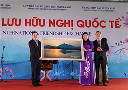 Thắt chặt tình hữu nghị, quảng bá văn hóa Thủ đô Hà Nội