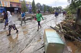 Ít nhất 80 người thiệt mạng trong trận lũ quét lịch sử ở Papua, Indonesia 