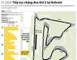 F1 2019: Tiếp tục chặng đua thứ 2 tại Bahrain
