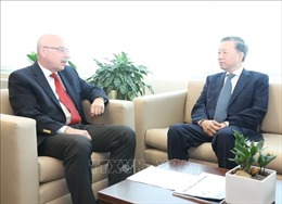 Bộ trưởng Tô Lâm thăm, làm việc với lãnh đạo Liên hợp quốc tại Hoa Kỳ 