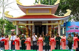 Kiên Giang: Khánh thành Nhà tưởng niệm liệt sĩ Tiểu đoàn Tây Đô
