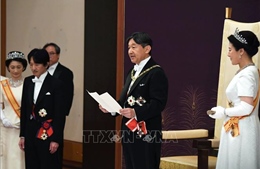 Các lãnh đạo châu Á chúc mừng tân Nhật hoàng Naruhito 