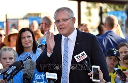 Bầu cử Australia: Thủ tướng Scott Morrison mừng chiến thắng &#39;kỳ diệu&#39;