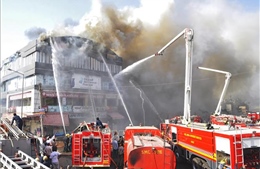 Cháy trung tâm thương mại ở Ấn Độ, ít nhất 7 người thiệt mạng