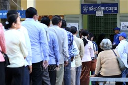 Hơn 99% cử tri Campuchia tham gia bầu cử Hội đồng thủ đô, tỉnh, thành phố quận, huyện khóa III