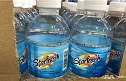 Thu hồi nước uống đóng chai Starfresh do phát hiện vi khuẩn độc hại