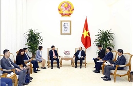 Thủ tướng Nguyễn Xuân Phúc tiếp lãnh đạo Tập đoàn AEON
