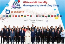G20 cam kết thúc đẩy thương mại tự do và công bằng