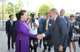 Thủ tướng Cộng hòa Armenia Nikol Pashinyan hội kiến Chủ tịch Quốc hội Nguyễn Thị Kim Ngân