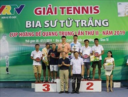 Bế mạc và trao thưởng Giải Tennis Cúp Hoàng đế Quang Trung 2019