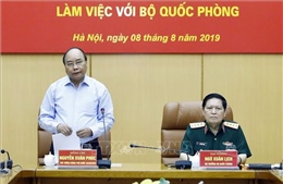 Thủ tướng Nguyễn Xuân Phúc làm việc về công tác quản lý, sử dụng đất quốc phòng