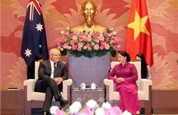 Chủ tịch Quốc hội Nguyễn Thị Kim Ngân hội kiến Thủ tướng Australia Scott Morrison