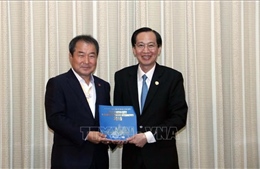 Lãnh đạo TP Hồ Chí Minh tiếp Thị trưởng TP Gymcheon, Hàn Quốc