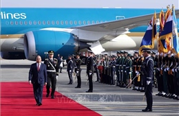 Lễ đón Thủ tướng Nguyễn Xuân Phúc thăm chính thức Hàn Quốc