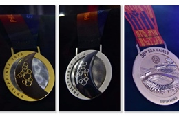 Bật mí về các mẫu thiết kế huy chương Vàng, Bạc và Đồng tại SEA Games 30